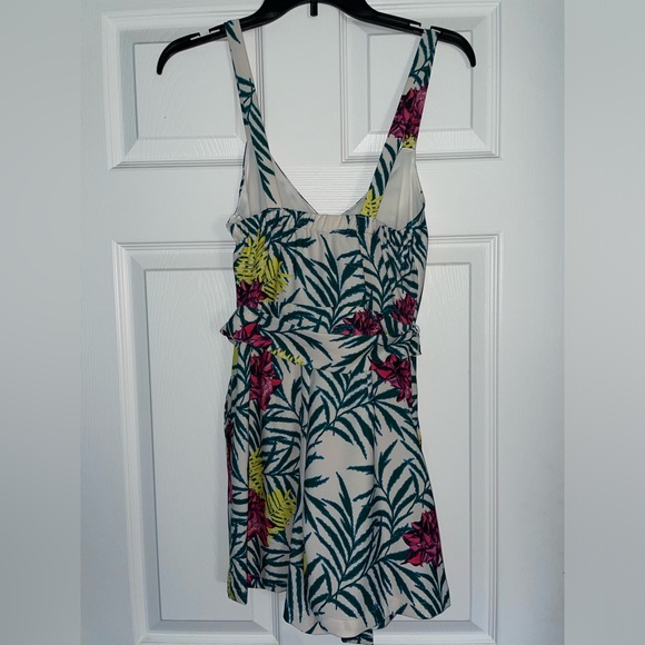 Tropical Shorts Romper - Size Small - Picture 3 of 7